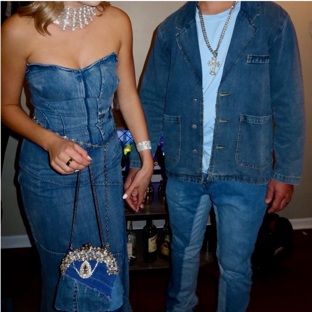 Justin Timberlake Jean suit